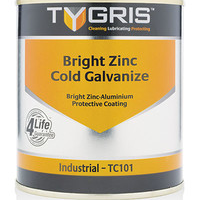 Brushable BRIGHT Cold Zinc Galvanise